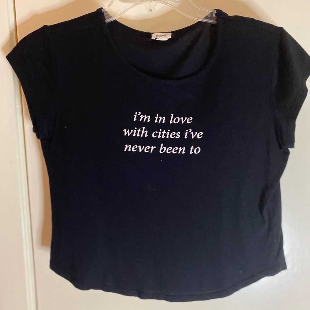 QUOTE CROP TOP